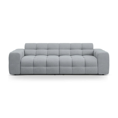 Kendal 4-Sitzer Sofa mit Bezug aus Strukturierter Stoff (Ota10) in Platinum, 255x103 cm – Bild 1
