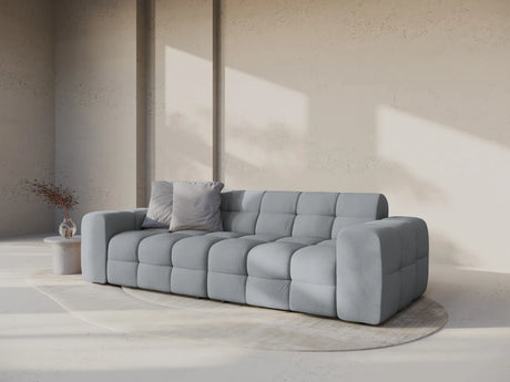 Kendal 4-Sitzer Sofa mit Bezug aus Strukturierter Stoff (Ota10) in Platinum, 255x103 cm – Bild 2