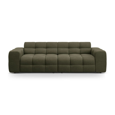 Kendal 4-Sitzer Sofa mit Bezug aus Strukturierter Stoff (Ota13) in Amazon grün, 255x103 cm – Bild 1