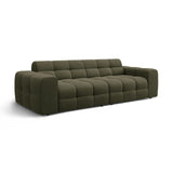 Kendal 4-Sitzer Sofa mit Bezug aus Strukturierter Stoff (Ota13) in Amazon grün, 255x103 cm – Bild 4