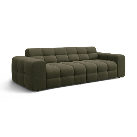 Kendal 4-Sitzer Sofa mit Bezug aus Strukturierter Stoff (Ota13) in Amazon grün, 255x103 cm – Bild 4