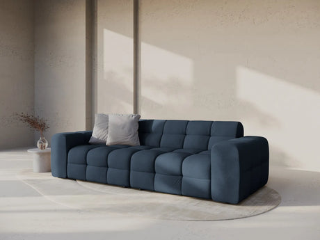 Kendal 4-Sitzer Sofa mit Bezug aus Strukturierter Stoff (Ota18) in Marineblau, 255x103 cm – Bild 2