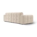 Kendal 4-Sitzer Sofa mit Bezug aus Strukturierter Stoff (Ota8) in Beige, 255x103 cm – Bild 5
