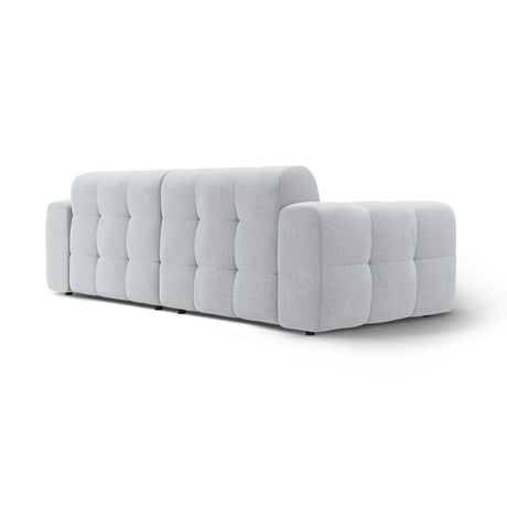 Kendal 4-Sitzer Sofa mit Bezug aus Strukturierter Stoff (Ota9) in Hellgrau, 255x103 cm – Bild 5