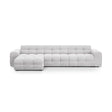 Kendal 5-Sitzer Ecksofa Links, mit Bezug aus Samt oder Strukturstoff, 357x173 cm – Bild 1