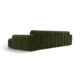 Kendal 5-Sitzer Ecksofa Rechts, mit Bezug aus Samt (Ma2295) in Army Green, 357x173 cm – Bild 5