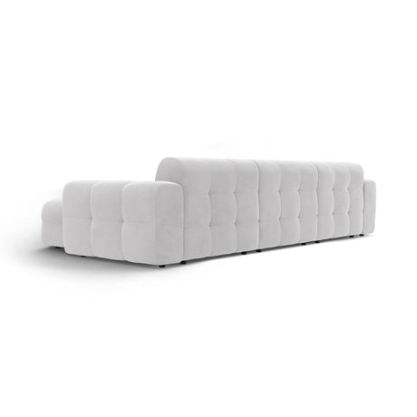 Kendal 5-Sitzer Ecksofa Rechts, mit Bezug aus Samt oder Strukturstoff, 357x173 cm – Bild 5
