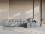 Kendal 5-Sitzer Ecksofa Rechts, mit Bezug aus Strukturierter Stoff (Ota10) in Platinum, 357x173 cm – Bild 2