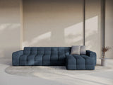 Kendal 5-Sitzer Ecksofa Rechts, mit Bezug aus Strukturierter Stoff (Ota18) in Marineblau, 357x173 cm – Bild 2