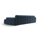 Kendal 5-Sitzer Ecksofa Rechts, mit Bezug aus Strukturierter Stoff (Ota18) in Marineblau, 357x173 cm – Bild 5