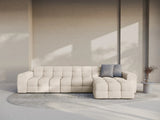 Kendal 5-Sitzer Ecksofa Rechts, mit Bezug aus Strukturierter Stoff (Ota8) in Beige, 357x173 cm – Bild 2