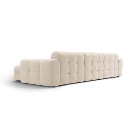 Kendal 5-Sitzer Ecksofa Rechts, mit Bezug aus Strukturierter Stoff (Ota8) in Beige, 357x173 cm – Bild 5