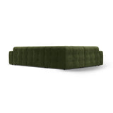 Kendal 6-Sitzer Ecksofa Links, mit Bezug aus Samt (Ma2295) in Army Green, 332x231 cm – Bild 5