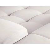 Kendal 6-Sitzer Ecksofa Links, mit Bezug aus Samt oder Strukturstoff, 332x231 cm – Bild 7