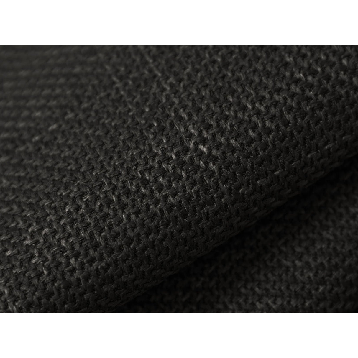 Kendal 6-Sitzer Ecksofa Links, mit Bezug aus Strukturierter Stoff (Ota12) in Schwarz, 332x231 cm – Bild 6