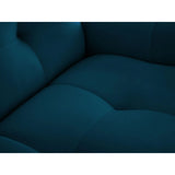 Kendal 6-Sitzer Ecksofa Rechts, mit Bezug aus Samt (Ma2211) in Marineblau, 332x231 cm – Bild 8