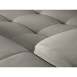 Kendal 6-Sitzer Ecksofa Rechts, mit Bezug aus Samt (Ma2241) in Dunkelgrau, 332x231 cm – Bild 7