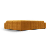 Kendal 6-Sitzer Ecksofa Rechts, mit Bezug aus Samt (Ma2288) in Mustard, 332x231 cm – Bild 5