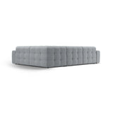 Kendal 6-Sitzer Ecksofa Rechts, mit Bezug aus Strukturierter Stoff (Ota10) in Platinum, 332x231 cm – Bild 5