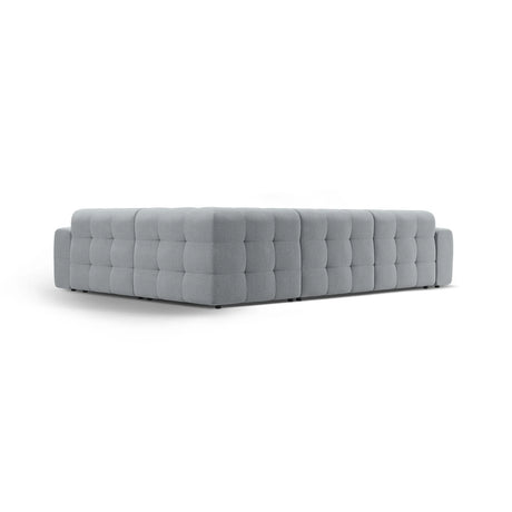 Kendal 6-Sitzer Ecksofa Rechts, mit Bezug aus Strukturierter Stoff (Ota10) in Platinum, 332x231 cm – Bild 5
