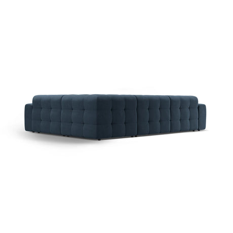 Kendal 6-Sitzer Ecksofa Rechts, mit Bezug aus Strukturierter Stoff (Ota18) in Marineblau, 332x231 cm – Bild 5