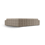 Kendal 6-Sitzer Ecksofa Rechts, mit Bezug aus Strukturierter Stoff (Ota7) in Dunkelbeige, 332x231 cm – Bild 5