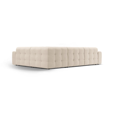 Kendal 6-Sitzer Ecksofa Rechts, mit Bezug aus Strukturierter Stoff (Ota8) in Beige, 332x231 cm – Bild 5