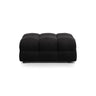Kendal Pouf mit Bezug aus Samt (Ma2219) in Schwarz, 104x72 cm – Bild 1