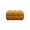 Kendal Pouf mit Bezug aus Samt (Ma2288) in Mustard, 104x72 cm – Bild 1