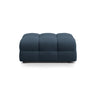 Kendal Pouf mit Bezug aus Strukturierter Stoff (Ota18) in Marineblau, 104x72 cm – Bild 1
