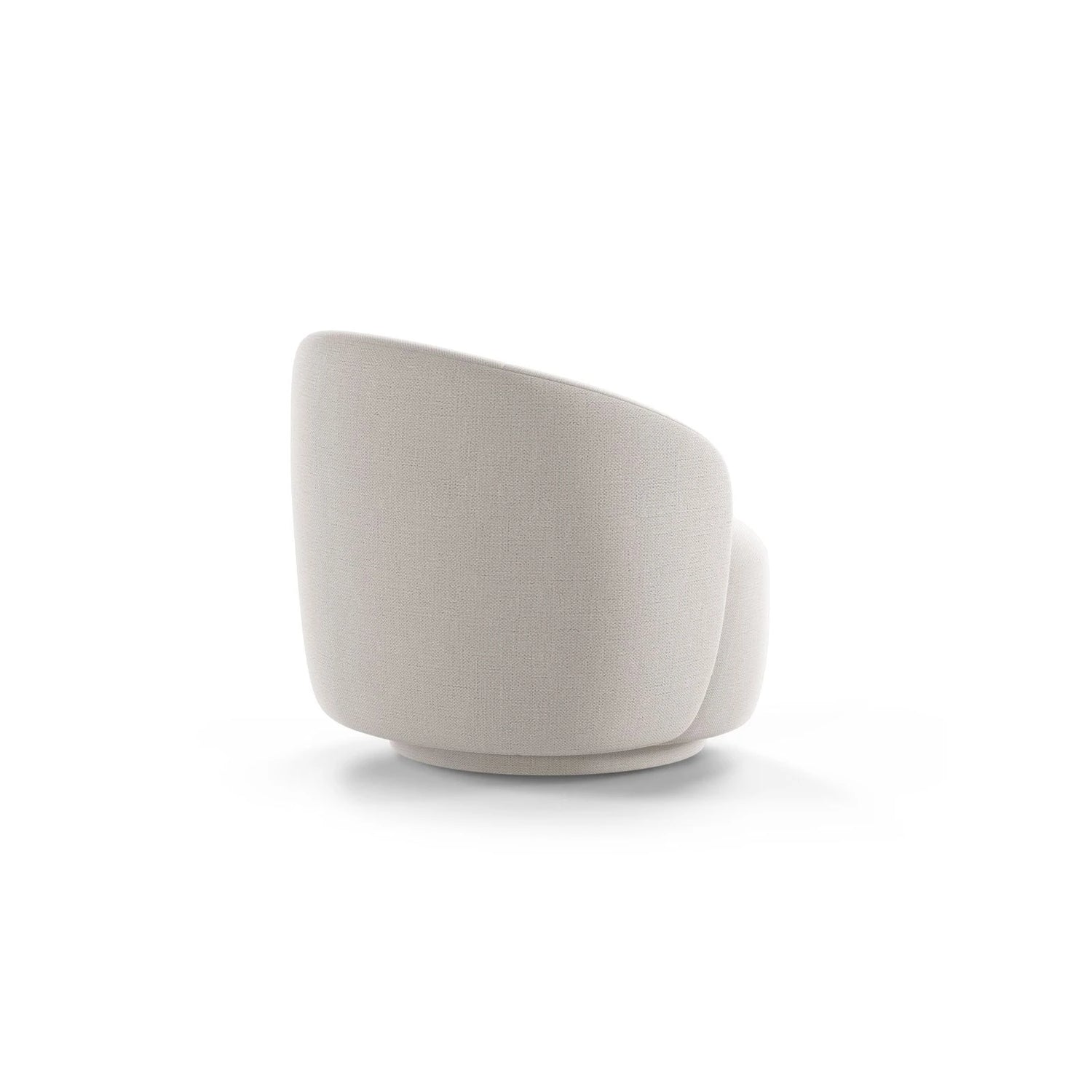 Letizia Sessel aus Samt, Boucle oder Strukturstoff, 86x83 cm – Bild 4