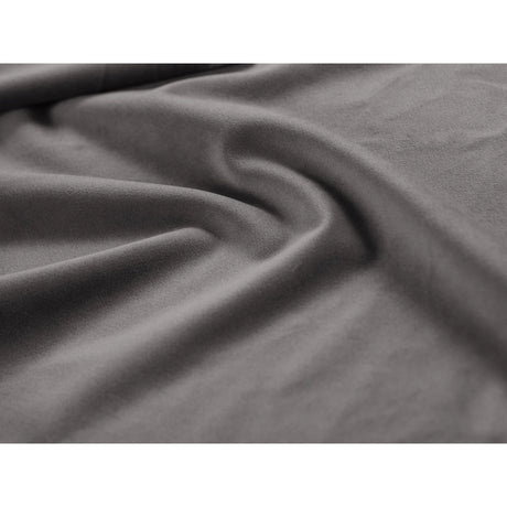 Letizia Sessel aus Samt (Casino Ash) in Hellgrau, 86x83 cm – Bild 5