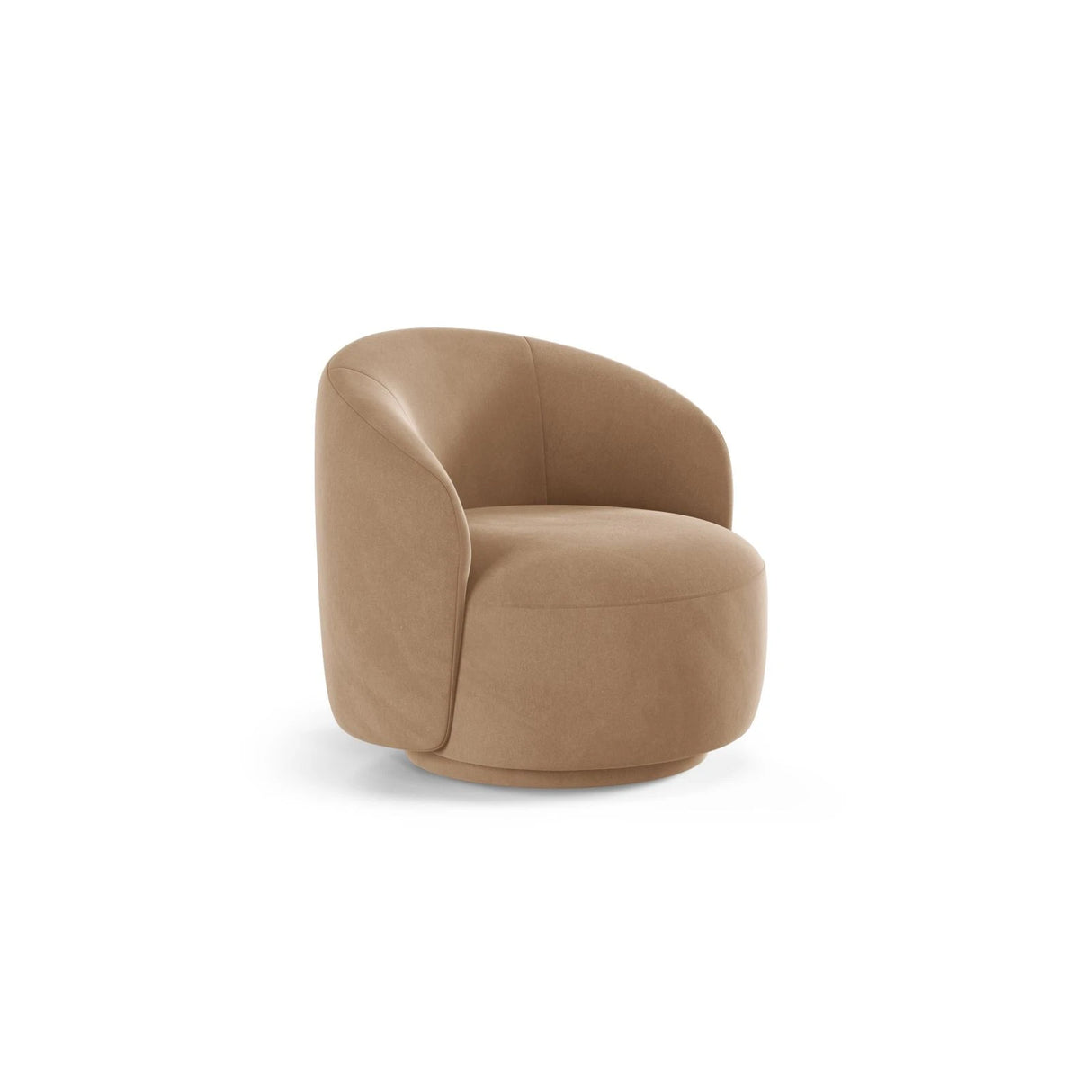 Letizia Sessel aus Samt (Casino Lion) in Sand, 86x83 cm – Bild 3