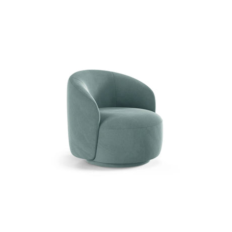 Letizia Sessel aus Samt (Casino Safira) in Hellblau, 86x83 cm – Bild 3