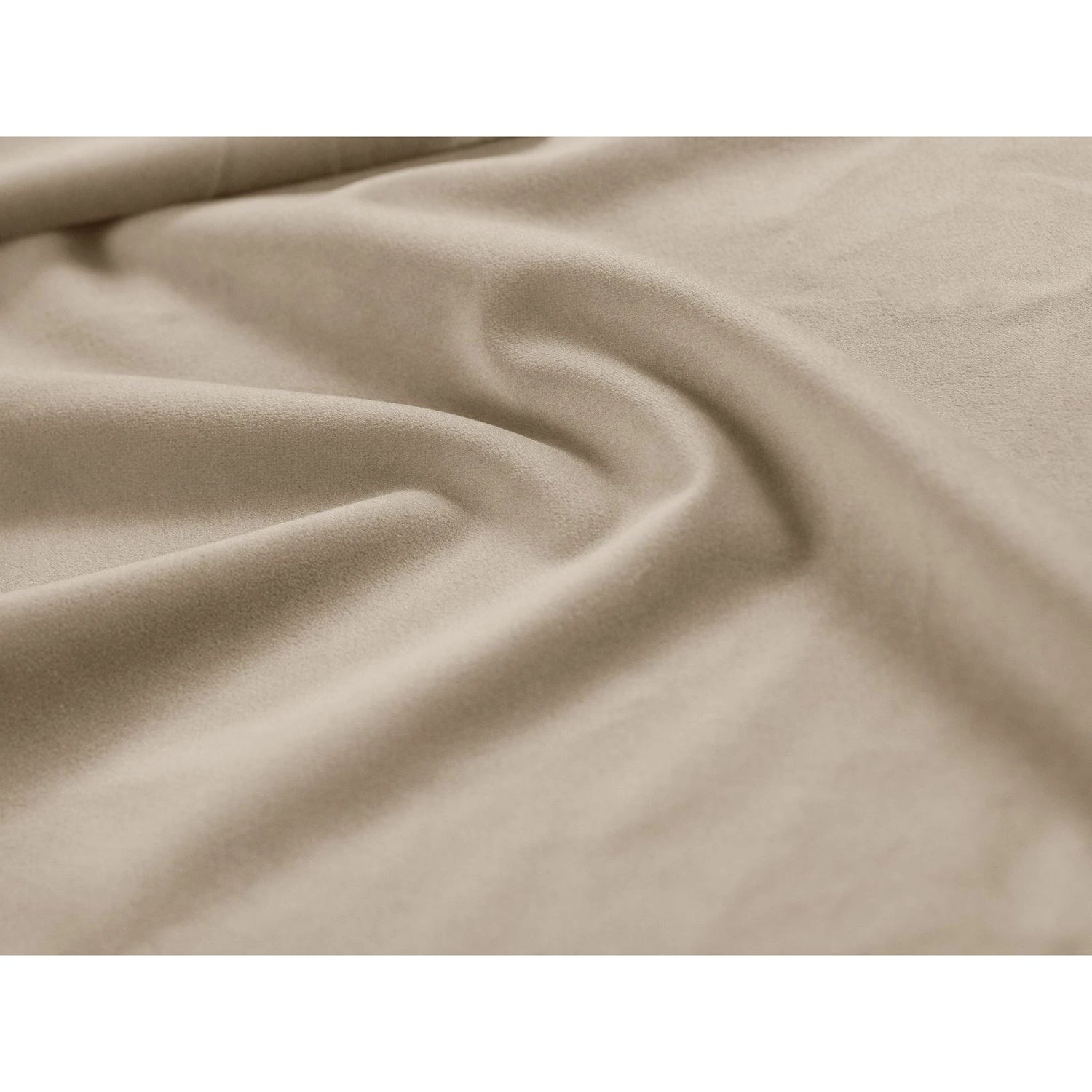 Letizia Sessel aus Samt (Casino Sand) in Ecru, 86x83 cm – Bild 5