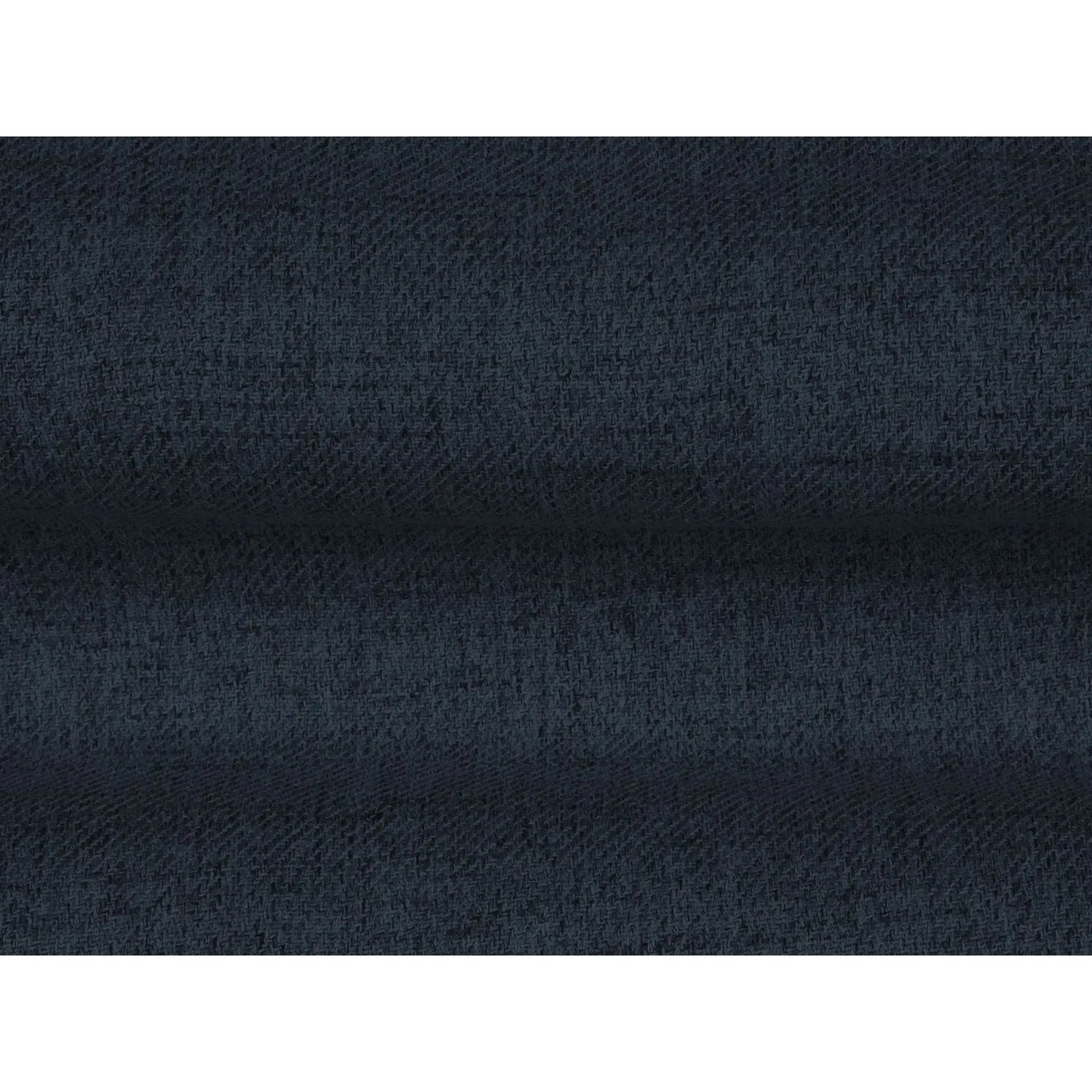 Mamaia 2-Sitzer Chaiselongue Linke Seite, Metallbeine Schwarz, mit Bezug aus Strukturierter Stoff (Nev77) in Blau, 185x102 cm – Bild 4
