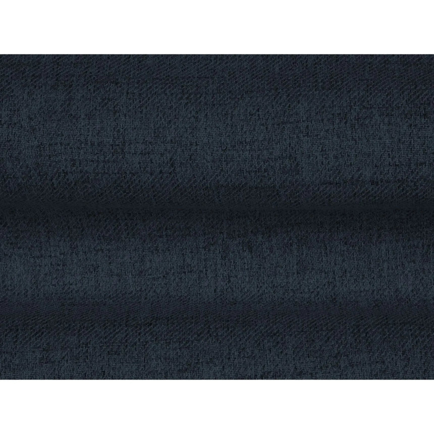 Mamaia 2-Sitzer Chaiselongue Linke Seite, Metallbeine Schwarz, mit Bezug aus Strukturierter Stoff (Nev77) in Blau, 185x102 cm – Bild 4