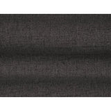 Mamaia 2-Sitzer Chaiselongue Rechte Seite, Metallbeine Schwarz, mit Bezug aus Strukturierter Stoff (Nev97) in Dunkelgrau, 185x102 cm – Bild 4