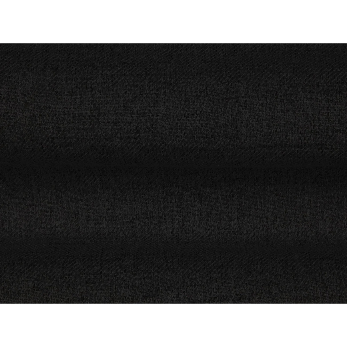 Mamaia 2-Sitzer Sitz-Bank, Beine Goldmetall, mit Bezug aus Strukturierter Stoff (Nev100) in Schwarz, 62x133 cm – Bild 4