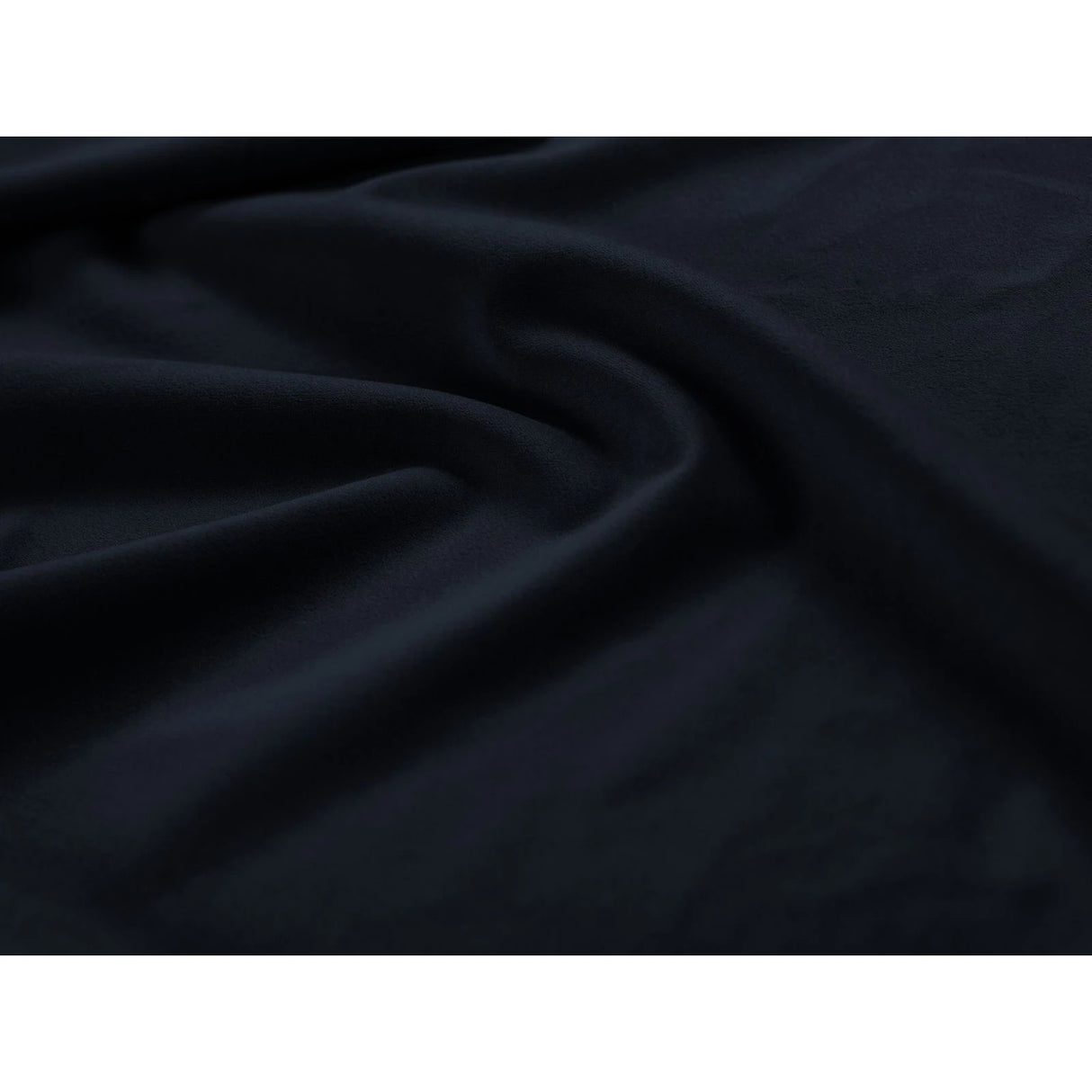 Mamaia 5-Sitzer Ecksofa symmetrisch, Metallbeine Schwarz, mit Bezug aus Samt (Blu89) in Dunkelblau, 256x256 cm – Bild 8