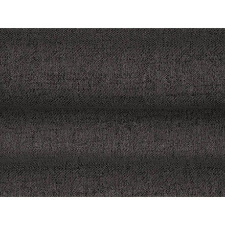 Mamaia 6-Sitzer Panorama-Sofa symmetrisch, Metallbeine Schwarz, mit Bezug aus Strukturierter Stoff (Nev97) in Dunkelgrau, 383x185 cm – Bild 5