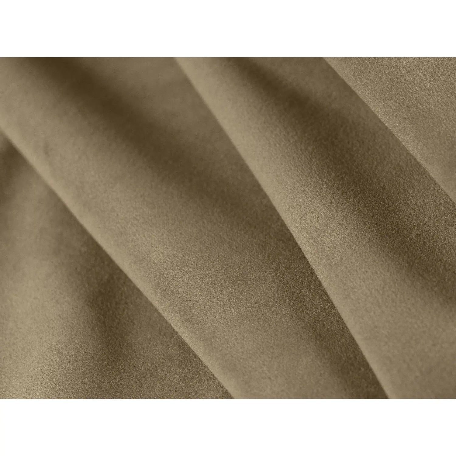 Mamaia 7-Sitzer Panorama-Ecksofa, Linke Seite, Metallbeine Schwarz, mit Bezug aus Samt (Blu28) in Beige, 327x256 cm – Bild 7
