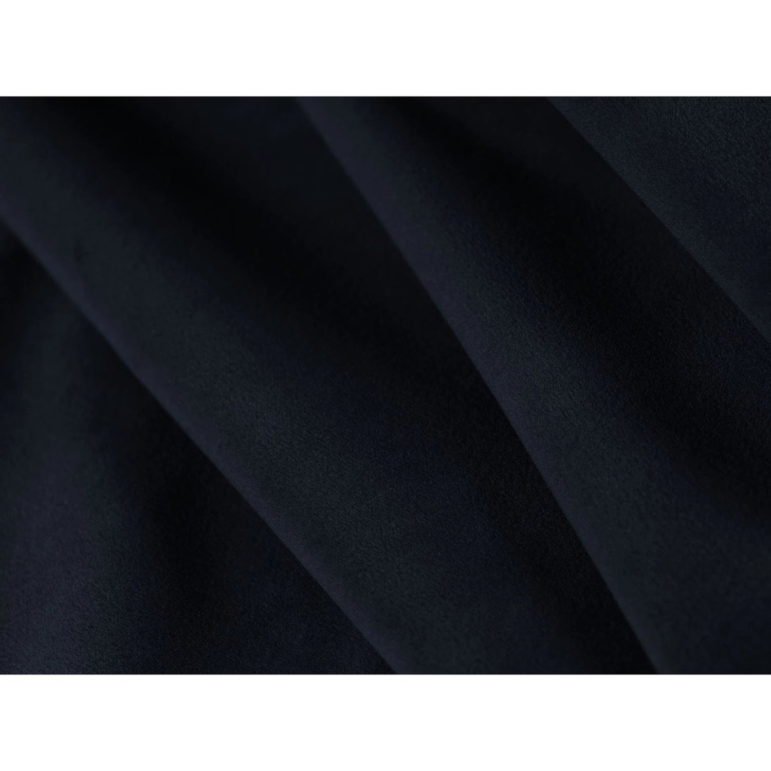 Mamaia 7-Sitzer Panorama-Ecksofa, Linke Seite, Metallbeine Schwarz, mit Bezug aus Samt (Blu89) in Dunkelblau, 327x256 cm – Bild 7