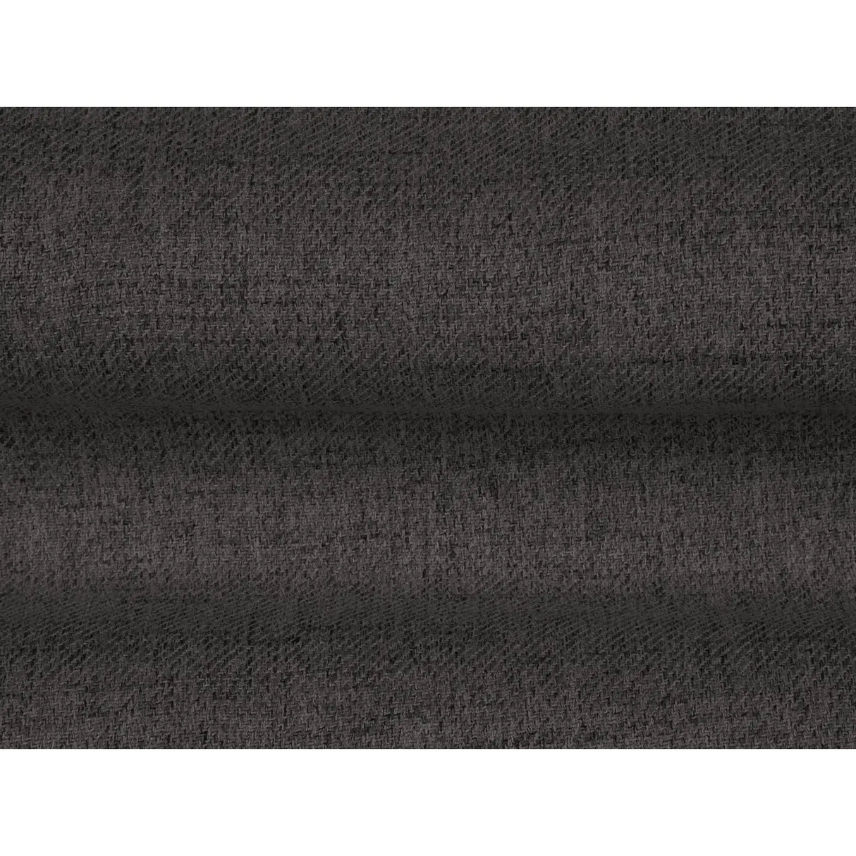 Mamaia 7-Sitzer Panorama-Ecksofa, Linke Seite, Metallbeine Schwarz, mit Bezug aus Strukturierter Stoff (Nev97) in Dunkelgrau, 327x256 cm – Bild 5