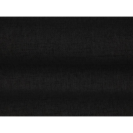 Mamaia 7-Sitzer Panorama-Ecksofa, Rechte Seite, Beine Goldmetall, mit Bezug aus Strukturierter Stoff (Nev100) in Schwarz, 327x256 cm – Bild 5