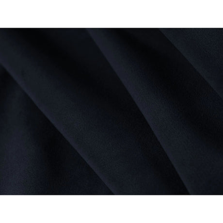 Mamaia 7-Sitzer Panorama-Ecksofa, Rechte Seite, Metallbeine Schwarz, mit Bezug aus Samt (Blu89) in Dunkelblau, 327x256 cm – Bild 7