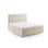 Mamaia Boxspringbett mit Stauraum und Kopfteil in Samt, 140x200 cm – Bild 1