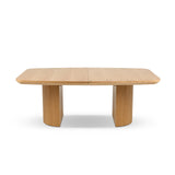 Mana ausziehbarer Esstisch aus Eichenfurnier und Eiche, 200-300 cm - ZEN ZONE Furniture