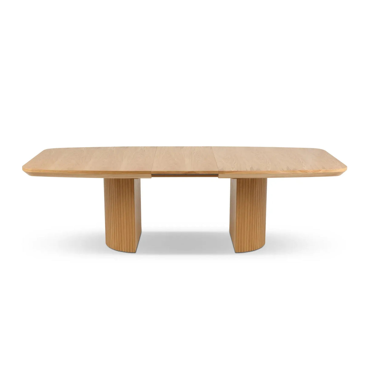 Mana ausziehbarer Esstisch aus Eichenfurnier und Eiche, 200-300 cm - ZEN ZONE Furniture