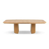 Mana ausziehbarer Esstisch aus Eichenfurnier und Eiche, 200-300 cm - ZEN ZONE Furniture